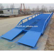 hydraulic yard containers loading ramps movable loading ramps